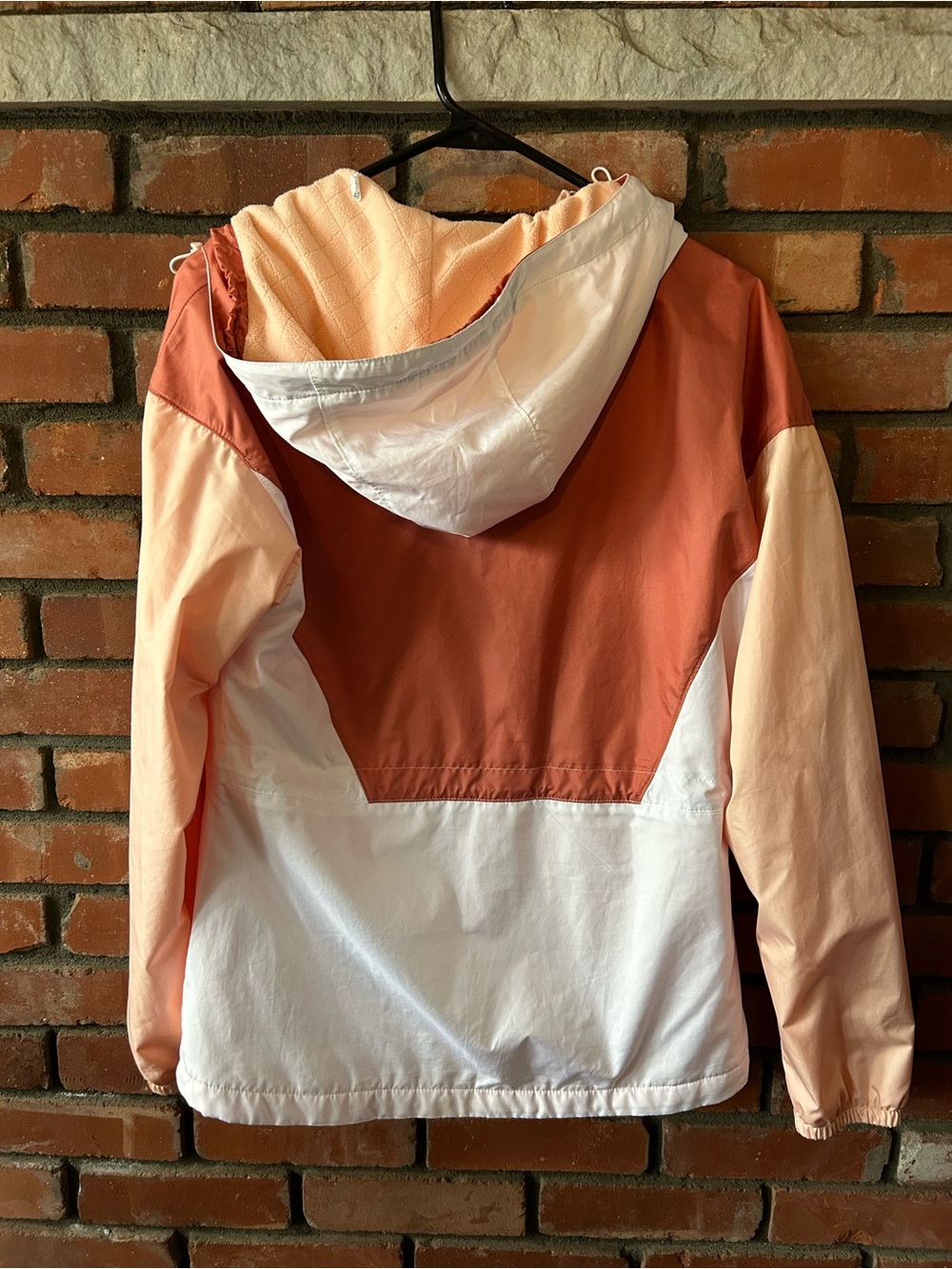 Columbia Women's Peach & White Colorblock Utility Jacket - Picture 2 of 2